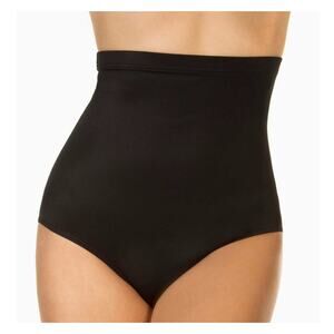 Miraclesuit Super High Waist Swim Bottom Black Size 18 Vacation Summer Beach NEW